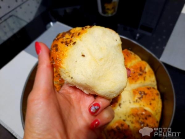 Рецепт: Сербский хлеб "Погачице" - Сербский хлеб «Ухо слона»