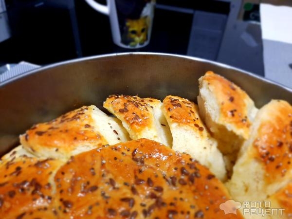 Рецепт: Сербский хлеб "Погачице" - Сербский хлеб «Ухо слона»