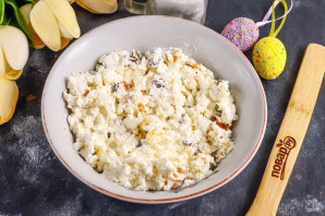 Творожная пасха без сахара