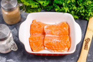 Засол красной рыбы с водкой