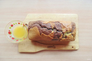 Кекс с сиропом