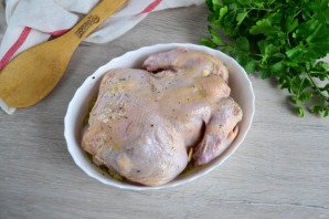 Курица "40 зубчиков чеснока"