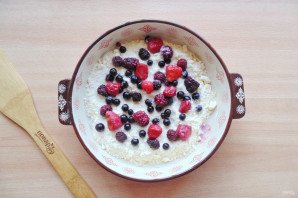 Насыпной пирог с ягодами Насыпной пирог с ягодами