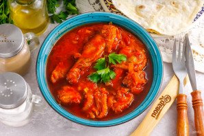 Утка в томатном соусе Утка в томатном соусе