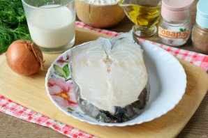 Зубатка в сливках