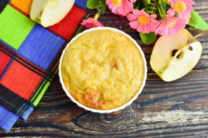 Яблочный флан