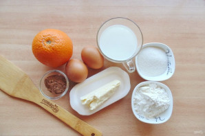 Кекс с сиропом