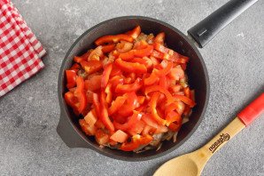 Чахохбили из курицы с болгарским перцем