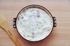 Насыпной пирог с ягодами Насыпной пирог с ягодами