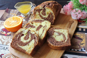 Кекс с сиропом