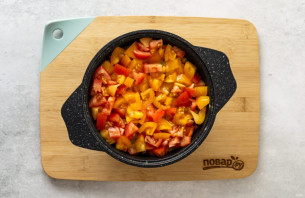 Овощное рагу с нутом