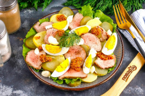 Салат с ростбифом Салат с ростбифом