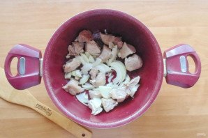 Жаркое с нудлями Жаркое с нудлями