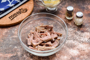 Салат "Телячьи нежности"