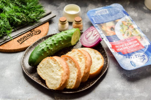 Бутерброды с морепродуктами