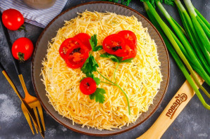 Салат "Красный мак"