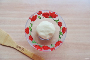 Яблочный пирог с белковым кремом