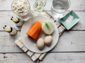 Блинчики с морковной начинкой