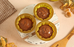 Шоколадные кексы без молока Шоколадные кексы без молока