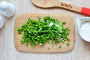 Салат из крапивы