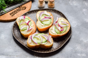 Бутерброды с морепродуктами