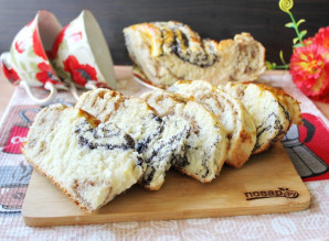 Орехово-маковый рулет