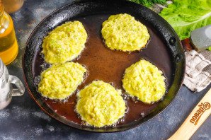 Кабачковые котлеты с манкой