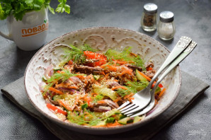 Салат "Азиатский" с говядиной