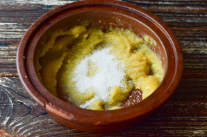 Яблочный флан