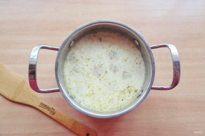 Сырный немецкий суп