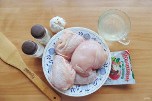 Домашняя ветчина с желатином