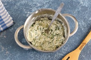 Сырники со шпинатом Сырники со шпинатом