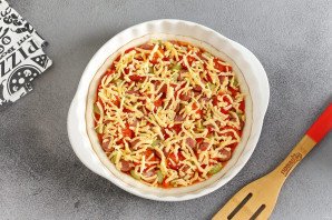 Пицца с сельдереем