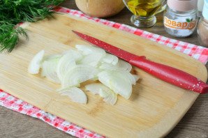 Зубатка в сливках