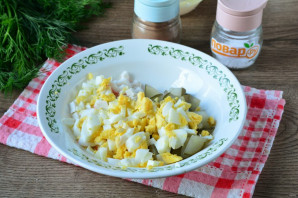 Салат "Остренькие крабы"