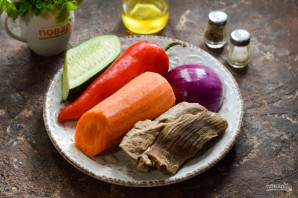 Салат "Азиатский" с говядиной