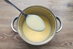 Торт из печенья "Топленое молоко"