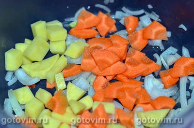 Куриный суп с арахисовой пастой