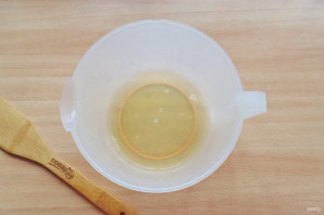 Яблочный пирог с белковым кремом