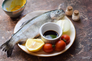 Форель в пергаменте в духовке