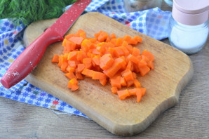 Салат с бужениной и кукурузой