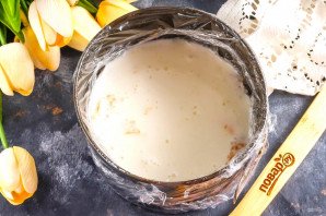 Муссовый мандариновый торт