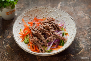 Салат "Азиатский" с говядиной