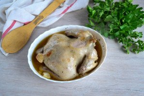 Курица "40 зубчиков чеснока"