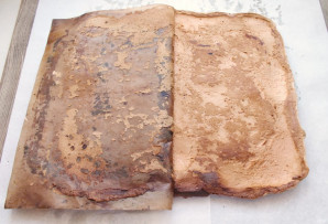 Меренговый рулет со сливками