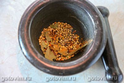 Курица в двойном маринаде, запеченная духовке