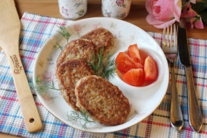 Котлеты из тушенки