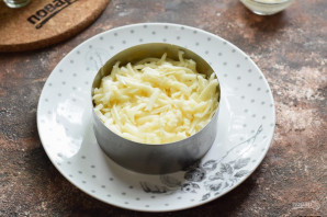 Салат с семгой и апельсинами