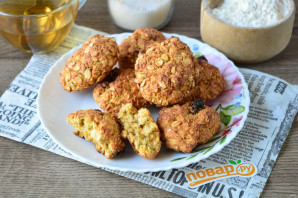 Диетическое морковное печенье