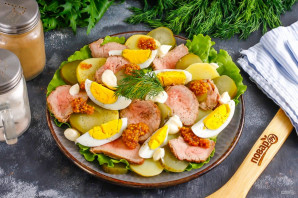 Салат с ростбифом Салат с ростбифом